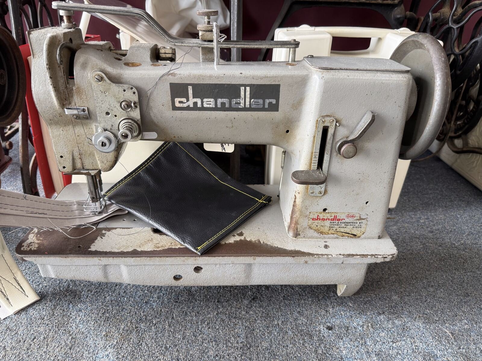 Chandler Machine Stitching Leather, Heavy-Duty Work