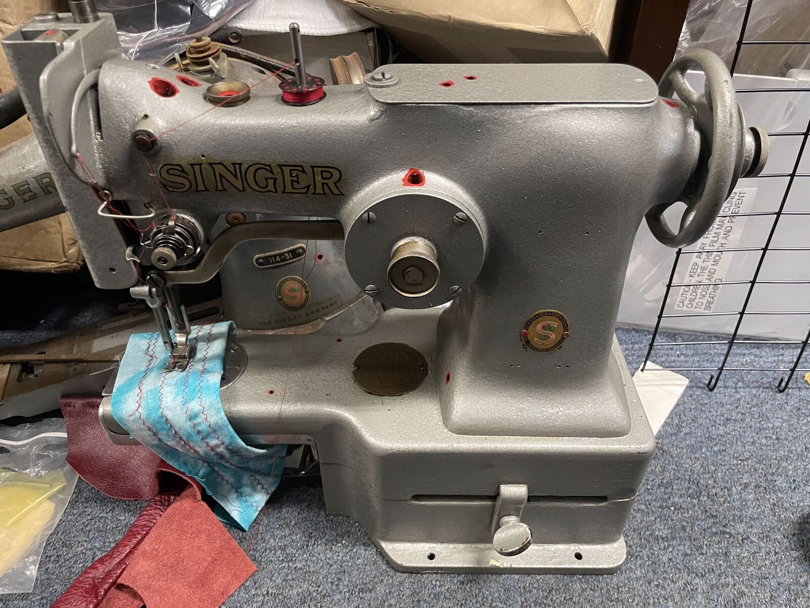 Singer 114-31 Back in Action After a Tune-Up